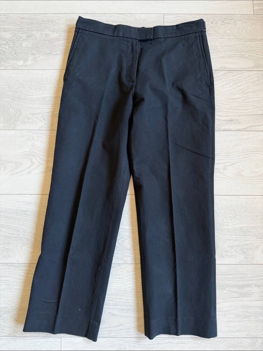 COS Black Cropped Tailored Pants